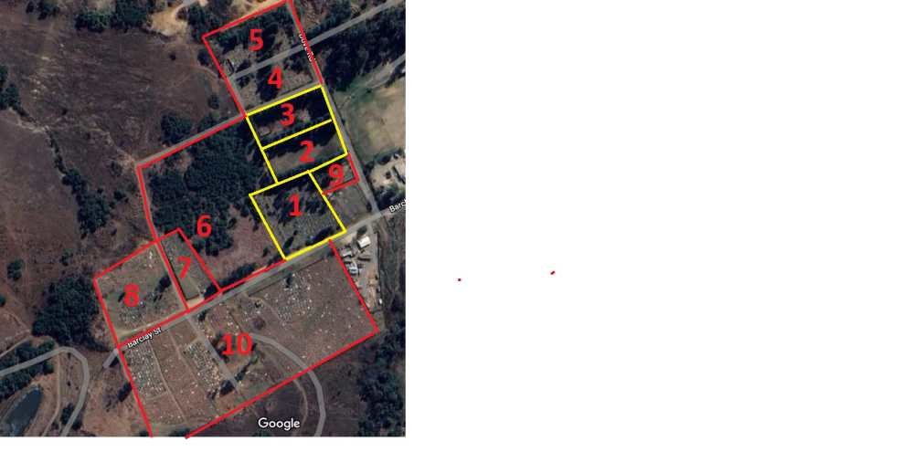 5. Kokstad cemetery plan