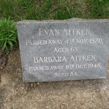 AITKEN Evan -1920 &amp; Barbara -1948