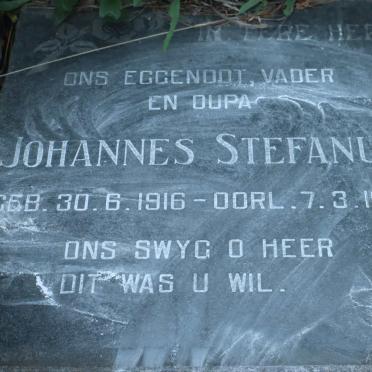 BOTHA Johannes Stefanus 1916-1971