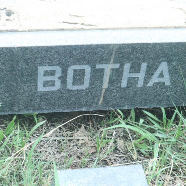 BOTHA Petrus Johannes 1916-1960