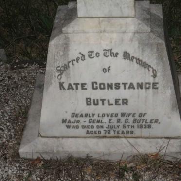BUTLER E.R.C. 1864-1959 &amp; Kate Constance -1935