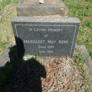 BOND Margaret May 1893-1968
