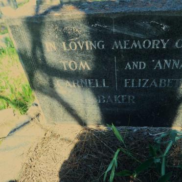 BAKER Tom Scarnell &amp; Anna Elizabeth