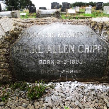 CHIPPS Pearl Allen 1883-1960