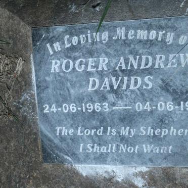 DAVIDS Roger Andrew 1963-1977