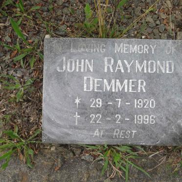 DEMMER John Raymond 1920-1996
