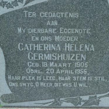 GERMISHUIZEN Catherina Helena 1905-1955