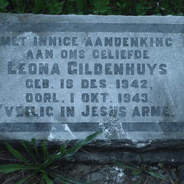 GILDENHUYS Leona 1942-1943