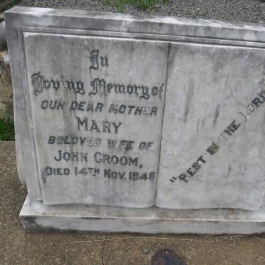 GROOM Mary -1948