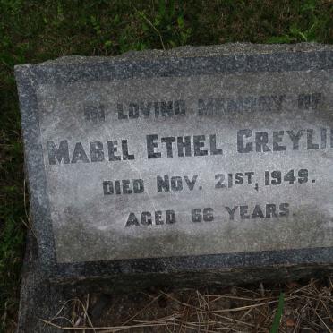 GREYLING Mabel Ethel -1949