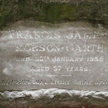 GARTH Francis James, ROBSON -1955