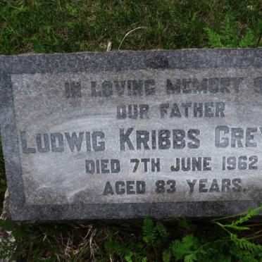 GREYLING Ludwig Kribbs -1962