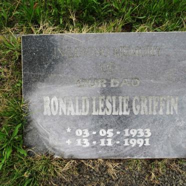 GRIFFIN Ronald Leslie 1933-1991