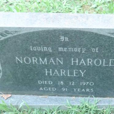 HARLEY Norman Harold -1970
