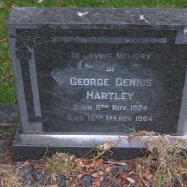 HARTLEY George Dennis 1924-1964