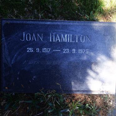 HAMILTON Joan 1917-1975