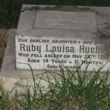 HUGHES Ruby Louisa -1925