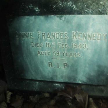 KENNEDY Annie Frances -1943