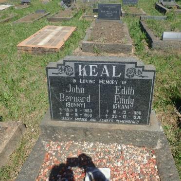 KEAL John Bernard 1883-1960 &amp; Edith Emily 1898-1990