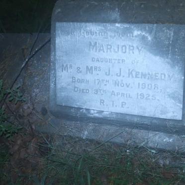 KENNEDY Marjory 1908-1925