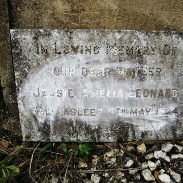 LEONARD Jessie Amelia -1924