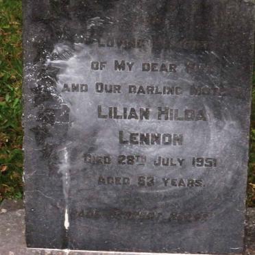 LENNON Lilian Hilda -1951