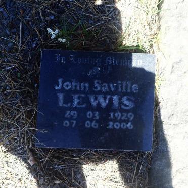 LEWIS John Saville 1929-2006