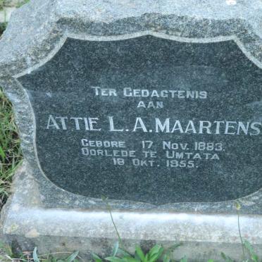 MAARTENS Attie L.A. 1883-1955