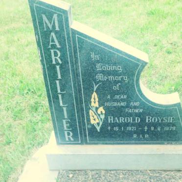 MARILLIER Harold Boysie 1921-1979