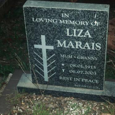 MARAIS Liza 1915-2003