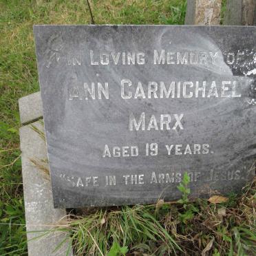 MARX Ann Carmichael