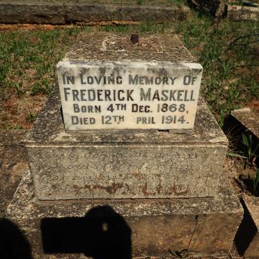 MASKELL Frederick 1868-1914