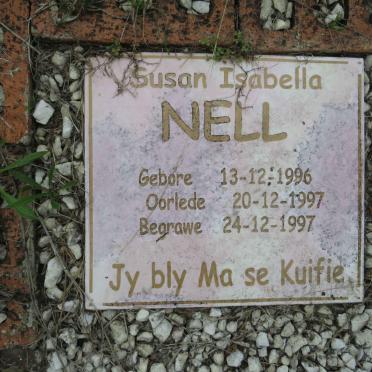 NELL Susan Isabella 1996-1997