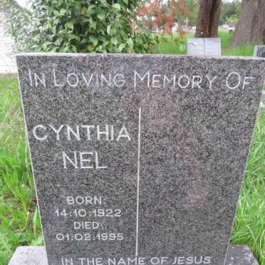 NEL Cynthia 1922-1995