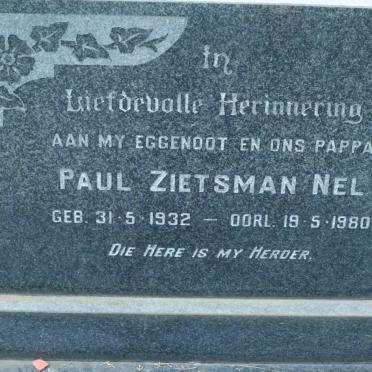 NEL Paul Zietsman 1932-1980
