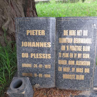 PLESSIS Pieter Johannes, du 1973-1994