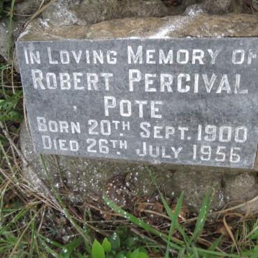 POTE Robert Percival 1900-1956