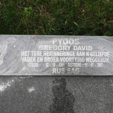 PYOOS Gregory David 1961-2007