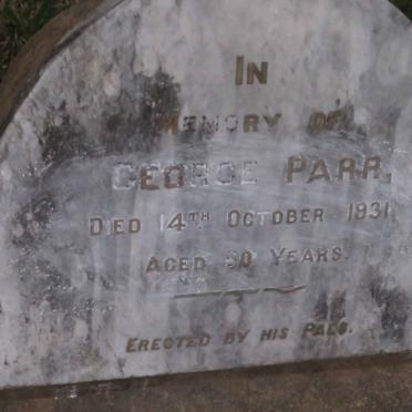 PARR George -1931