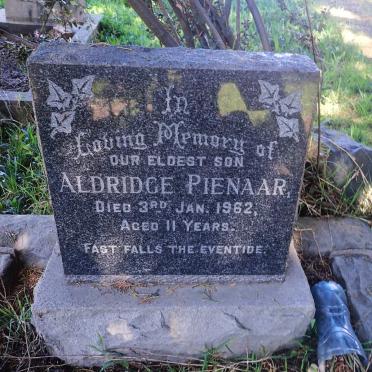 PIENAAR Aldridge -1962