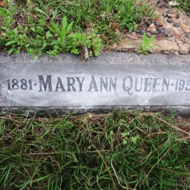 QUEEN Mary Ann 1881-1954