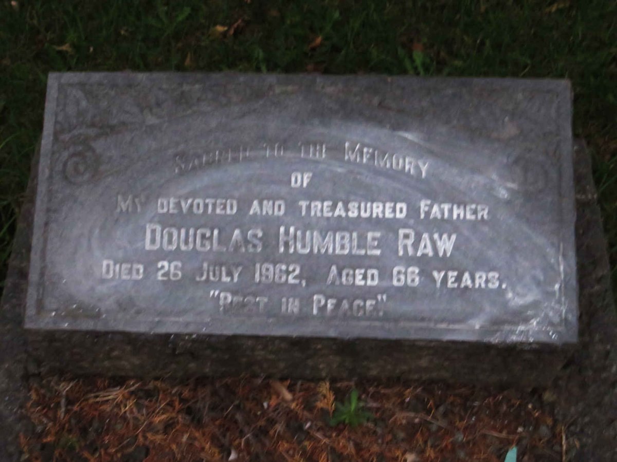 RAW Douglas Humble -1962