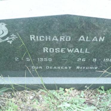 ROSEWALL Richard Alan 1950-1980
