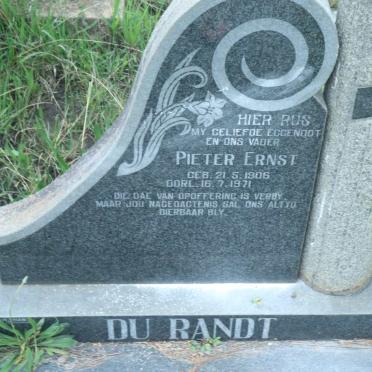 RANDT Pieter Ernst, du 1906-1971