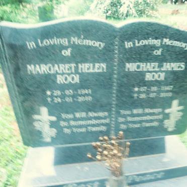 ROOI Michael James 1947-20?? &amp; Margaret Helen 1944-2010