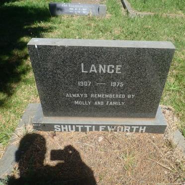 SHUTTLEWORTH Lance 1907-1975