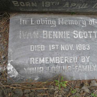 SCOTT Ivan Bennie -1983