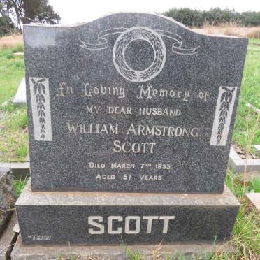 SCOTT William Armstrong -1935