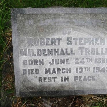 TROLLIP Robert Stephen Mildenhall 1860-1943