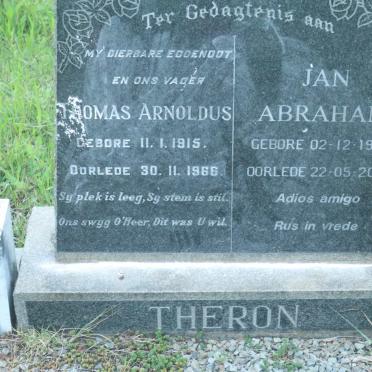 THERON Thomas Arnoldus 1915-1966 :: THERON Jan Abraham 1938-2005